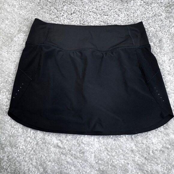 Athleta Run With It Skort 14" Black - Picture 3 of 15